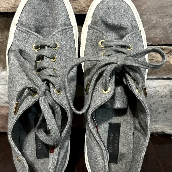 Superga x The Row Cashmere Sneakers Size 7 - Picture 3 of 7